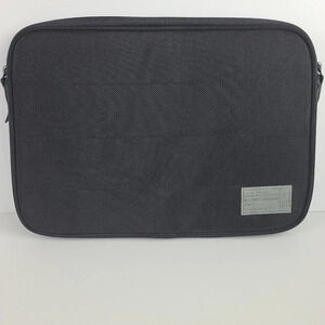 Hex padded black canvas laptop/iPad case